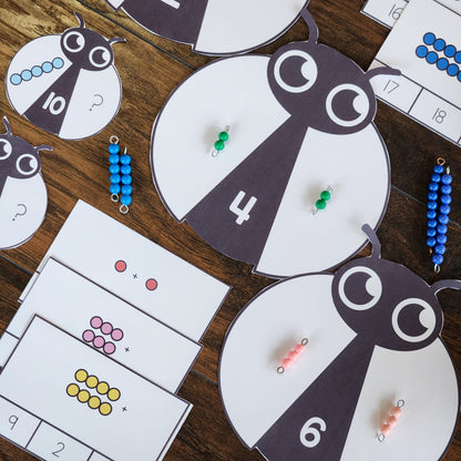 Montessori Hands-On Doubles Activities | Color Bead-Coded Addition for Early Learners
