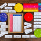 Montessori Fraction Chart | Equivalent Fractions, Fraction Strips