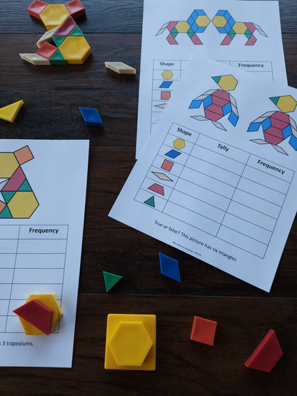 Pattern Block Graphing (SUBSCRIBER EXCLUSIVE) (subscription)