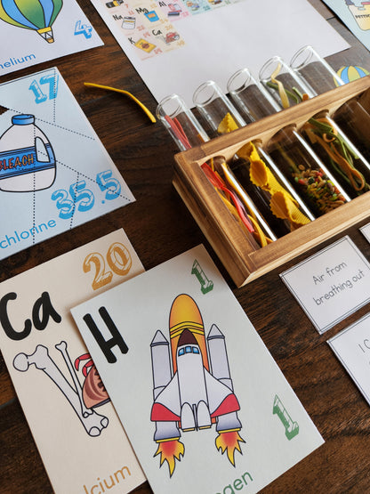 Montessori Periodic Table Introduction (Ages 9–12) – Build Chemistry Foundations with Visual Learning