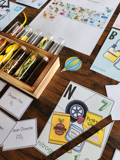 Montessori Periodic Table Introduction (Ages 9–12) – Build Chemistry Foundations with Visual Learning