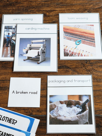 Montessori Economic Geography Pack (Ages 8–12) – Understand Global Interdependence Through Hands-On Activities