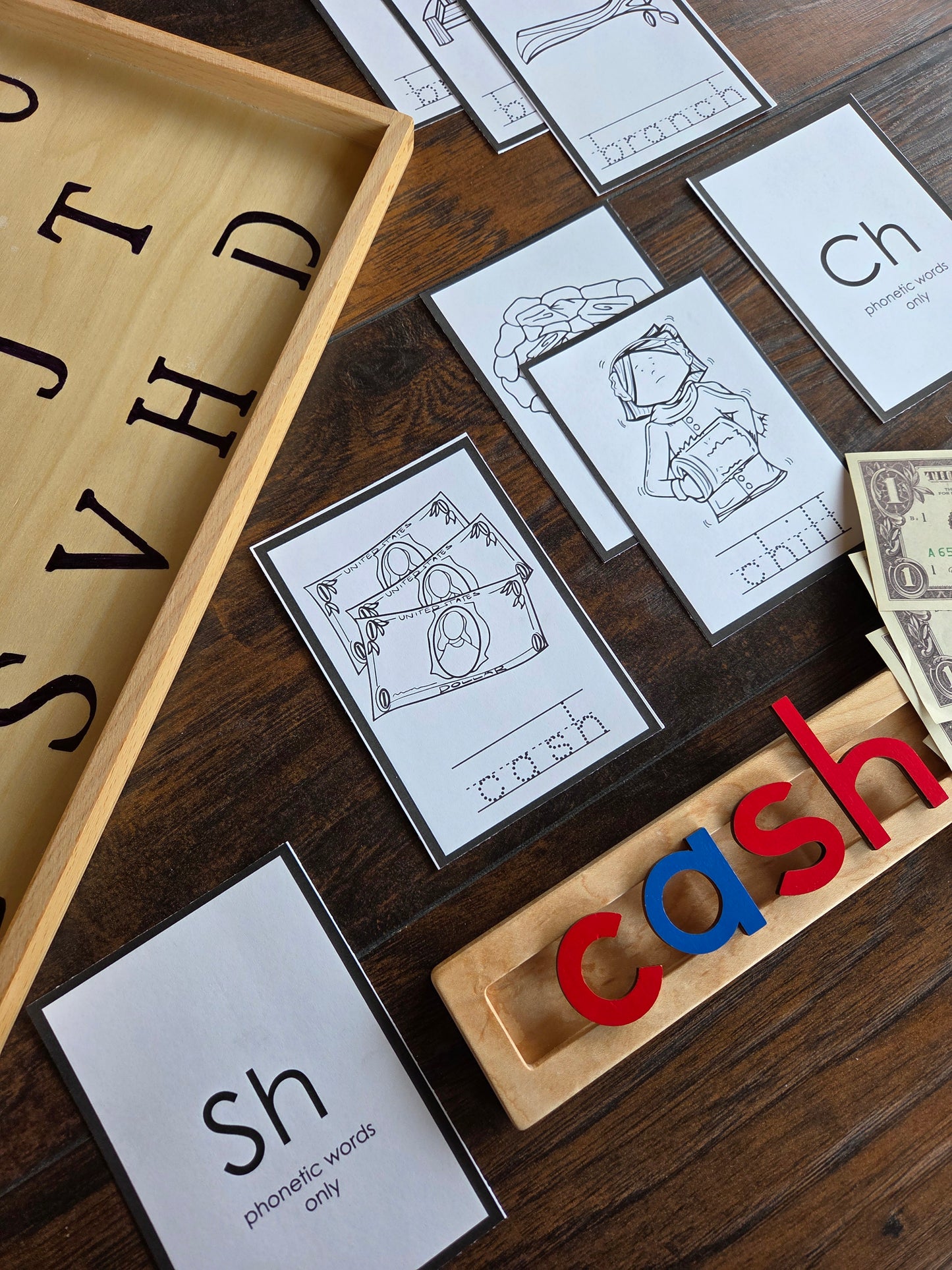 Modern Montessori Reading SOR Digraph Booklets th ch sh ng (literacy)