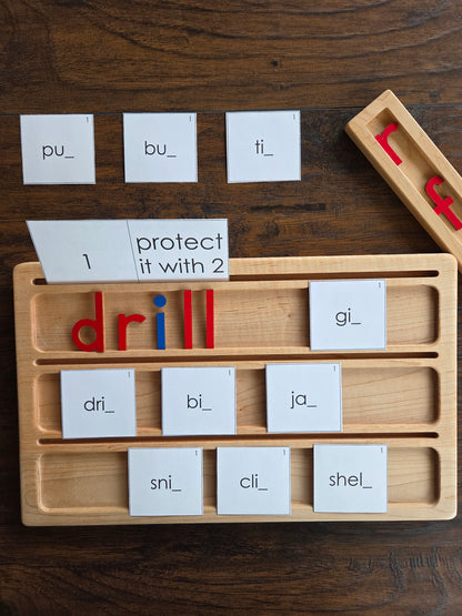 Modern Montessori Reading SOR FLOSZ Sorting Activity (literacy)
