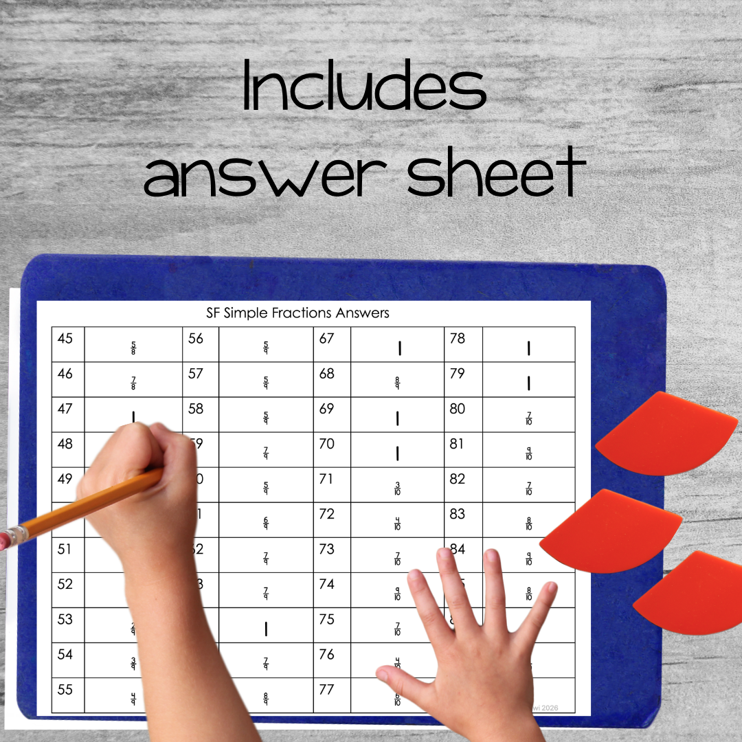 Montessori Adding Fractions with Like Denominators Task Cards | Mixed Numbers