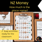 New Zealand Money Level 2:  How much is my name/place name?