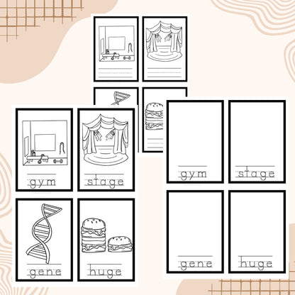 Modern Montessori Reading SOR Soft C & G Revision Booklets (literacy)