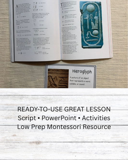 Montessori Fourth Great Story Bundle: The Coming of Language | Cosmic Education Printable Activities