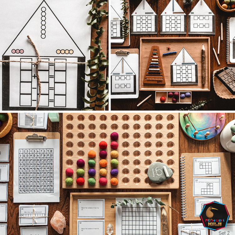 Montessori Junior Math Bundle | Printable Number, Counting & Place Value Ages 4–8