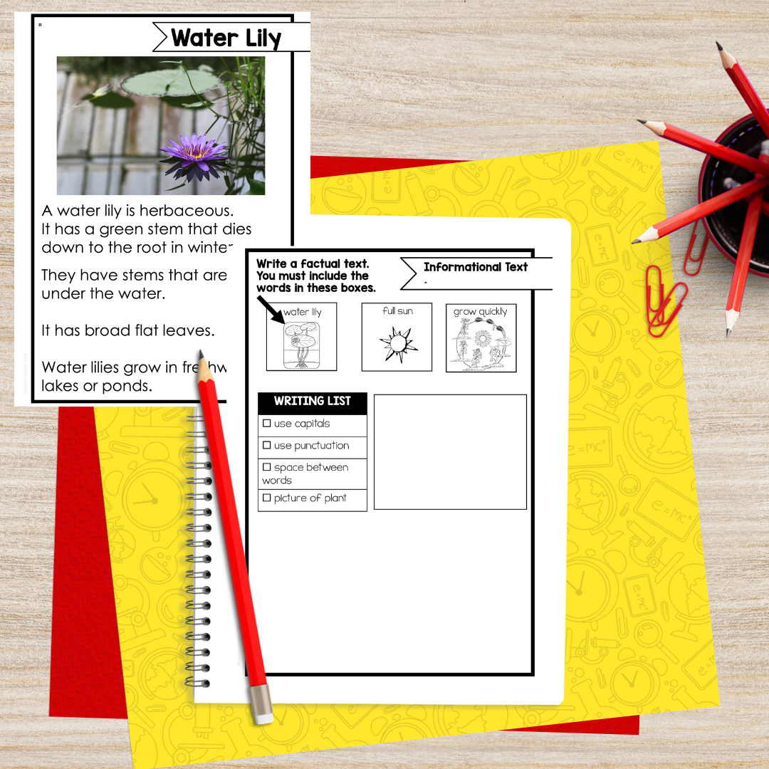 How Plants Meet Their Needs Structured Research Writing Frames