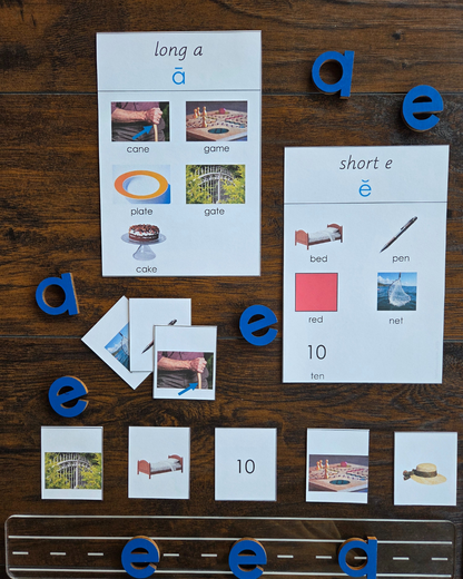 Modern Montessori Science of Reading Bundle , Modern Learn to Read Bundle for home and school (For ages 4-8)
