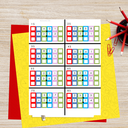 ]Montessori Decimal Subtraction Task Cards (Ages 8–12) – Master Place Value with Hands-On Practice