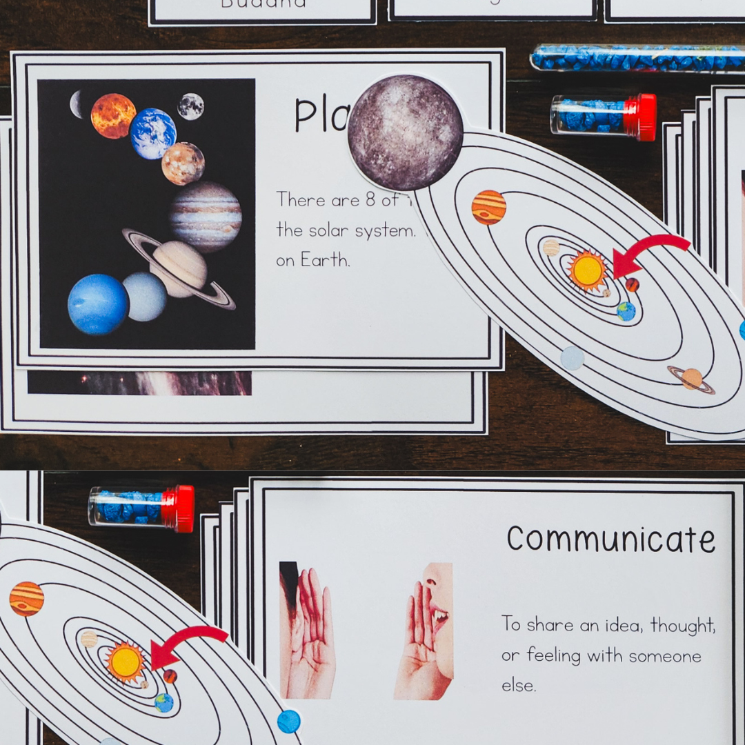 Montessori Great Stories Vocabulary Bundle | Complete Materials for All 5 Great Lessons