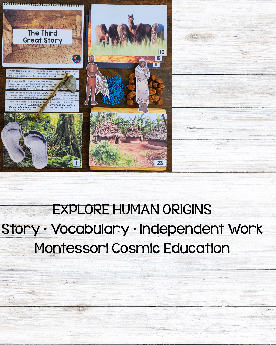 Montessori Third Great Story Bundle – Cosmic Education Resource for Elementary Montessori