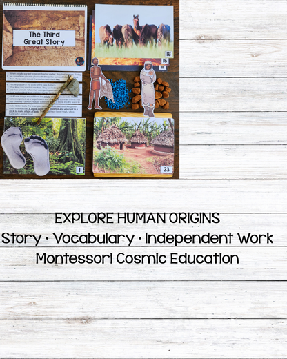 Montessori Third Great Story Bundle – Cosmic Education Resource for Elementary Montessori