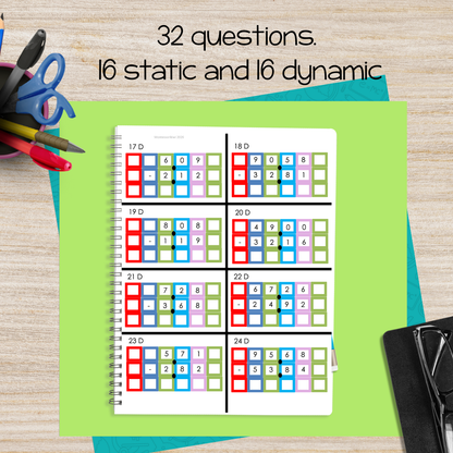]Montessori Decimal Subtraction Task Cards (Ages 8–12) – Master Place Value with Hands-On Practice