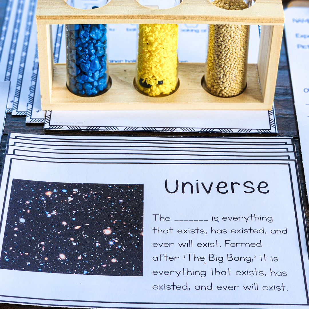 Montessori Great Stories Vocabulary Bundle | Complete Materials for All 5 Great Lessons
