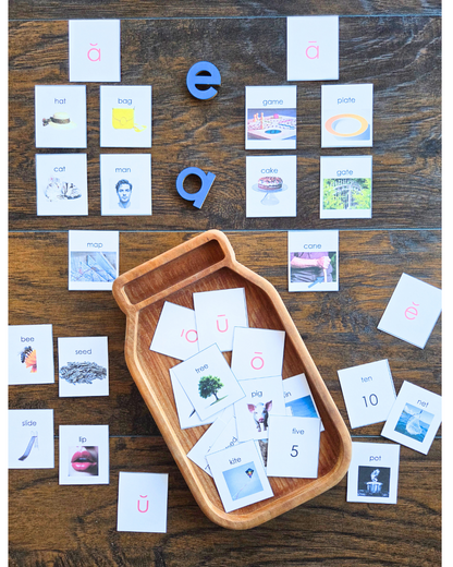 Modern Montessori Science of Reading Bundle , Modern Learn to Read Bundle for home and school (For ages 4-8)