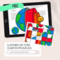 Layers of the Earth Puzzle – FREE Montessori Printable
