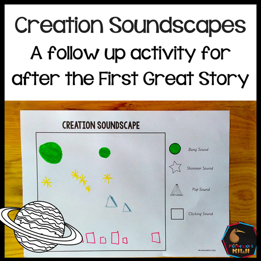 Creation Soundscapes Music Activity (cosmic) - subscription - montessorikiwi