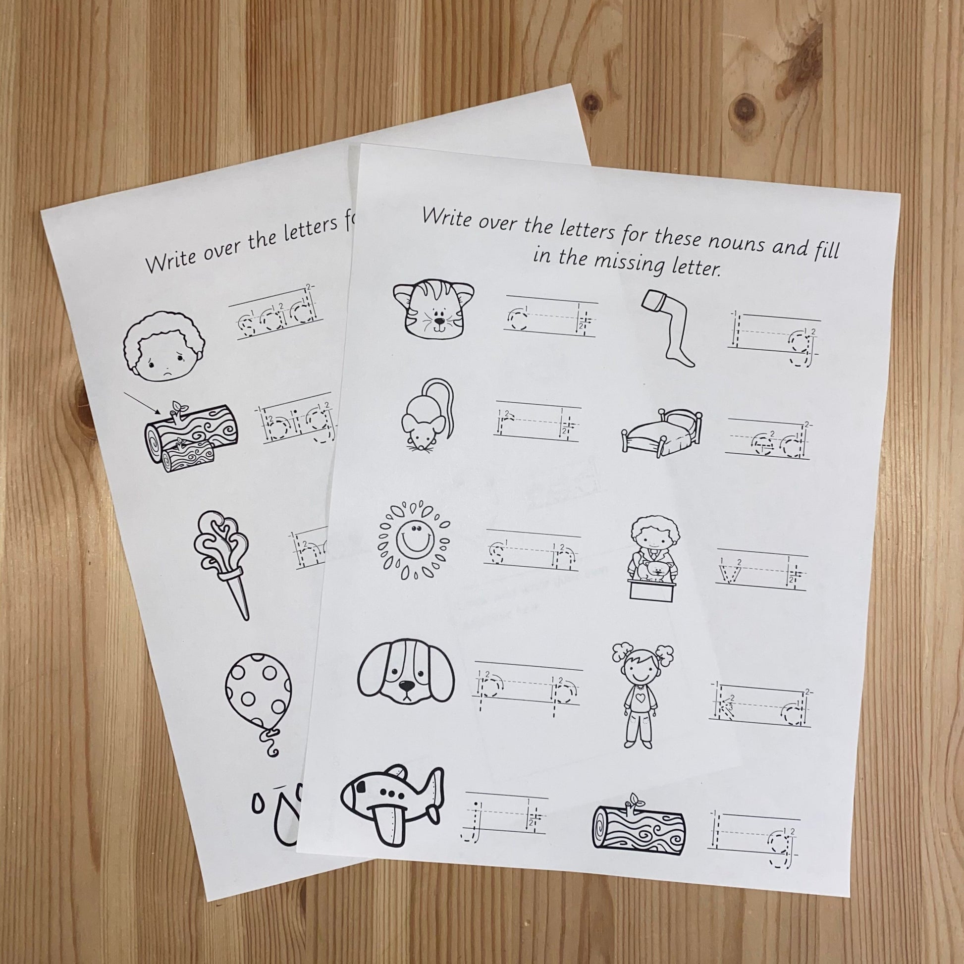 Montessori Phonetic Grammar - Proficiency Sentences Set 1  (literacy) subscription - montessorikiwi