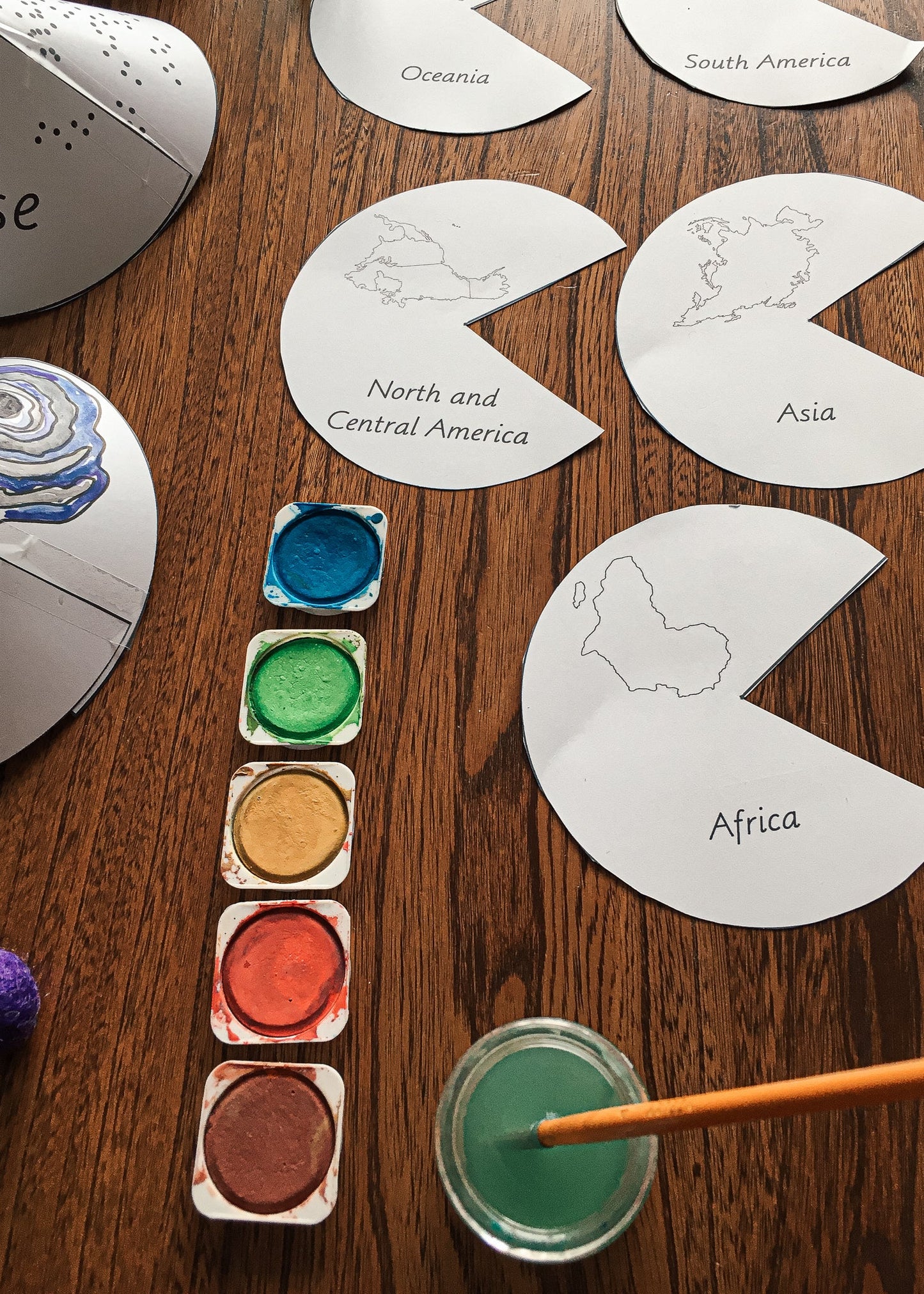 My Cosmic Address - Me on the Map - Cosmic Nesting Dolls (cosmic) - subscription - montessorikiwi