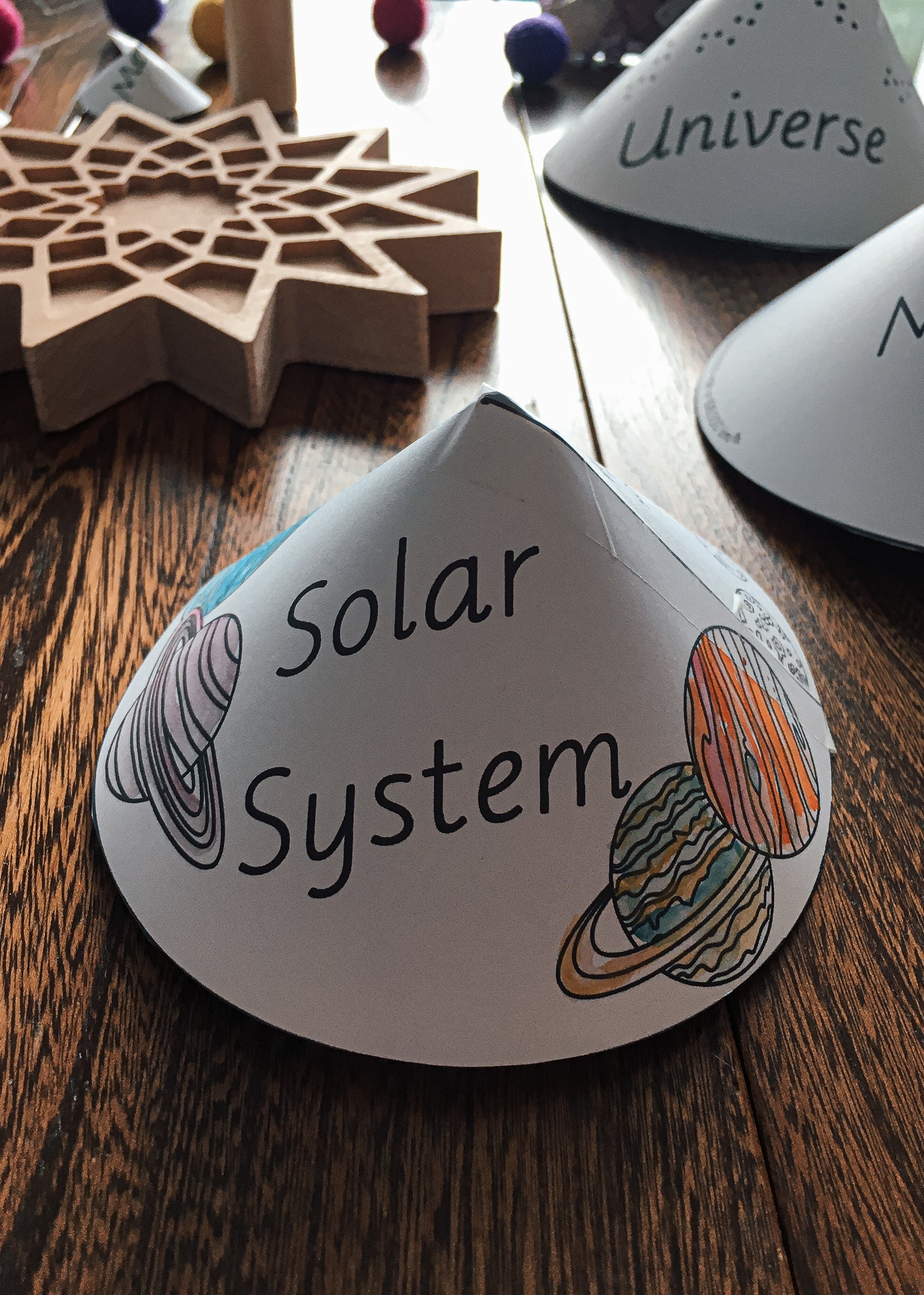My Cosmic Address - Me on the Map - Cosmic Nesting Dolls (cosmic) - subscription - montessorikiwi