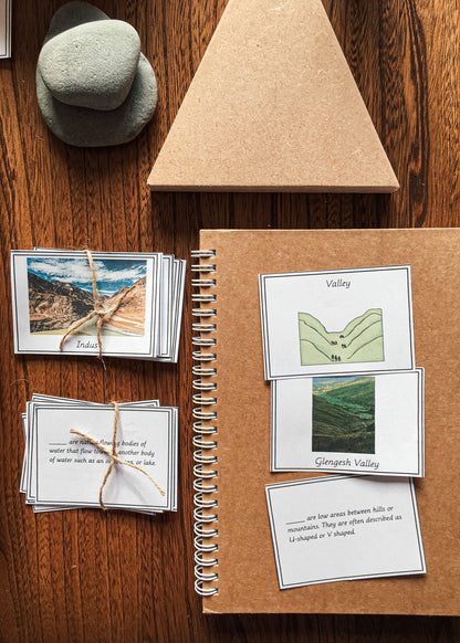 Landform Sorting (Montessori Inspired) - subscription - montessorikiwi
