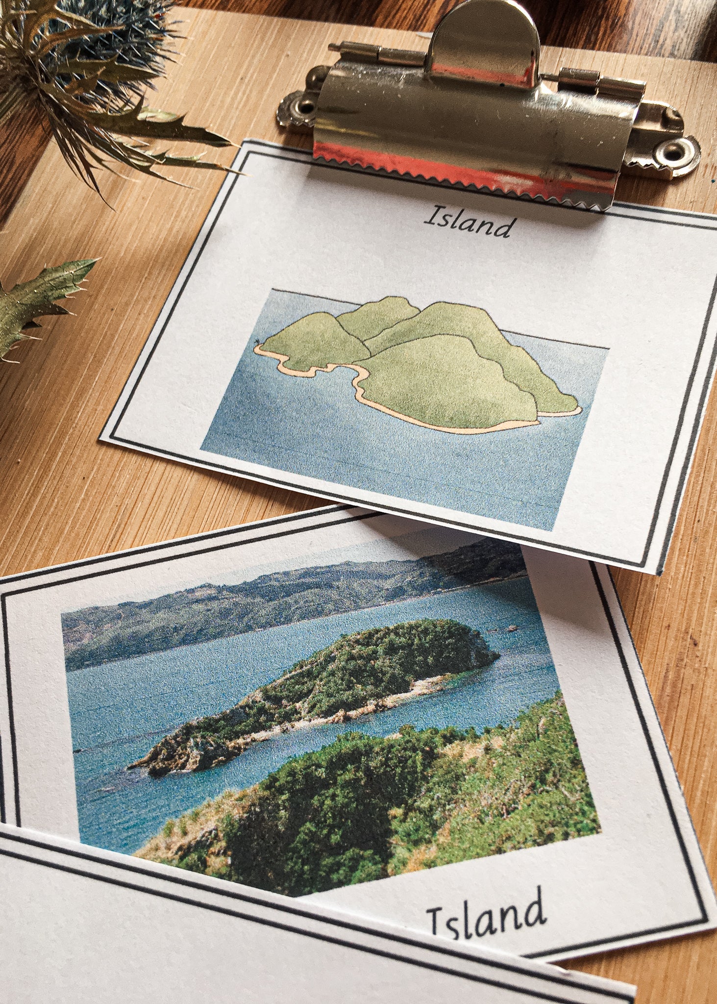 Landform Sorting (Montessori Inspired) - subscription - montessorikiwi