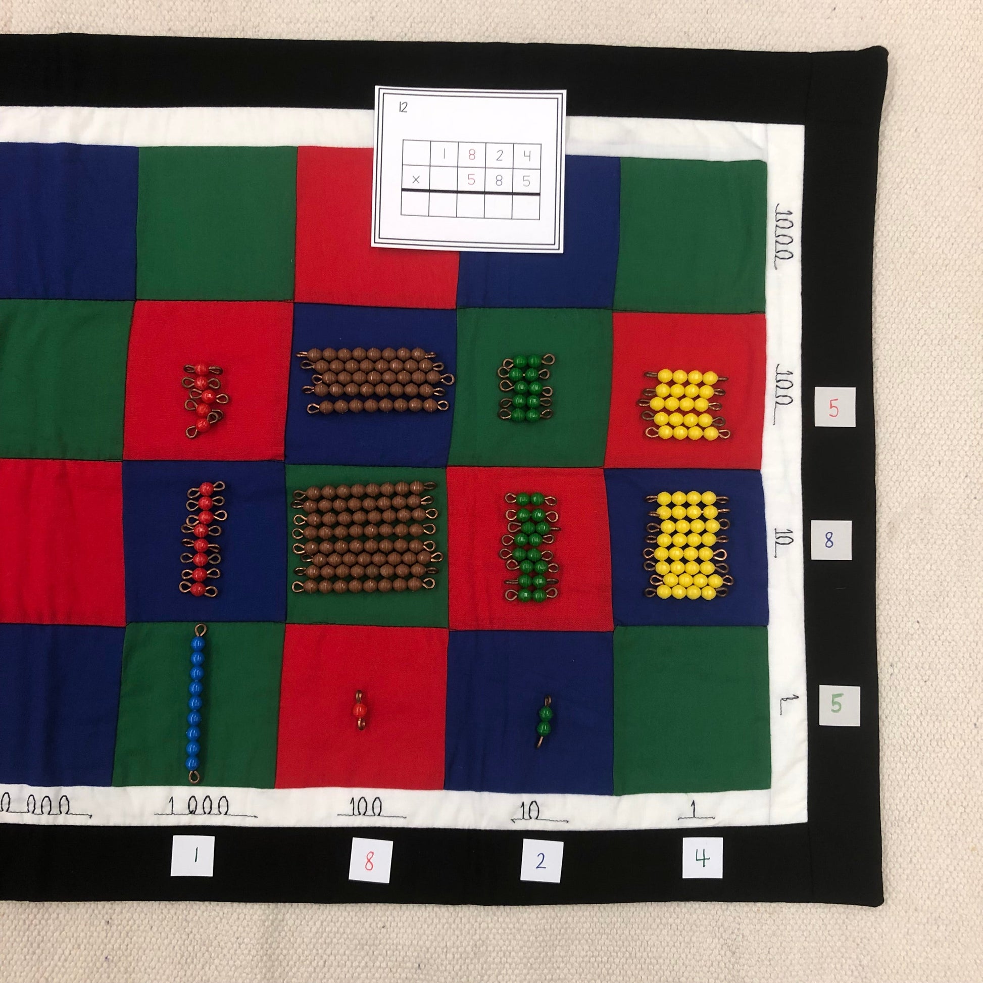 Multiplication questions: 2 and 3 digit multipliers - subscription - montessorikiwi