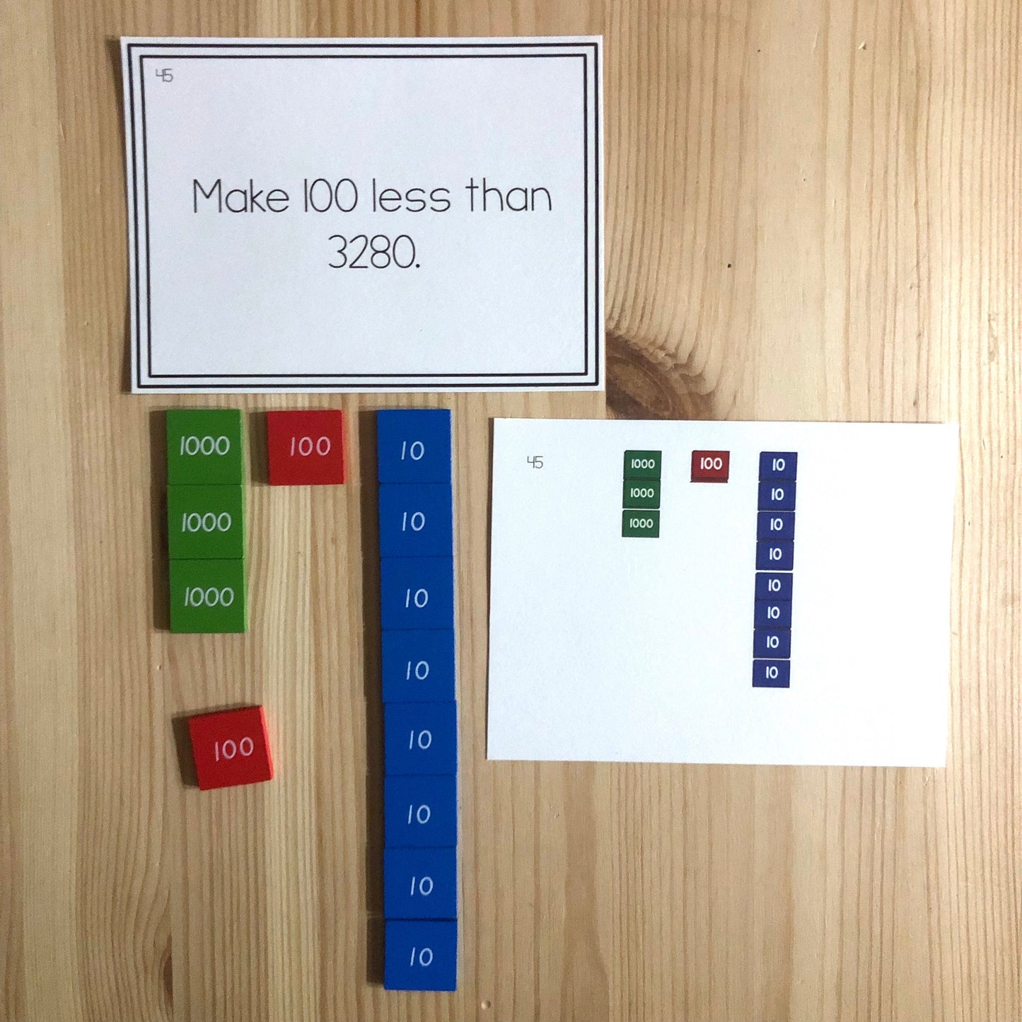 Advanced Place Value Task Cards - subscription - montessorikiwi