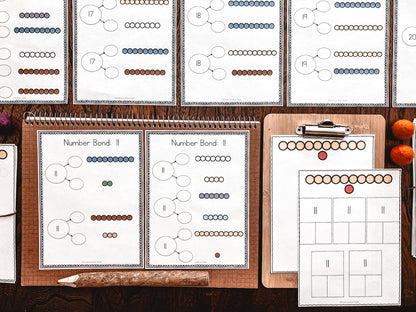 Montessori Number bonds 11-20 - montessorikiwi
