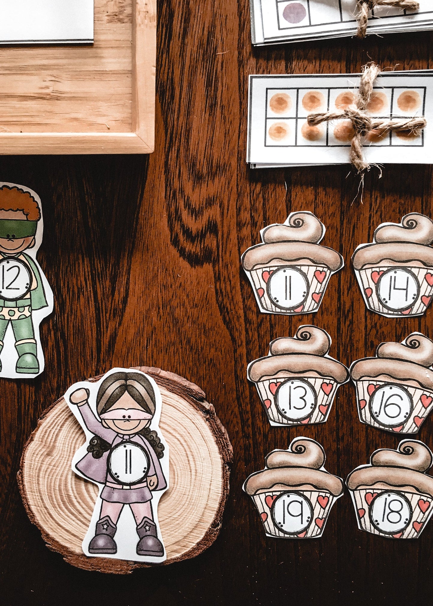 Montessori Teen Numbers  - subscription - montessorikiwi