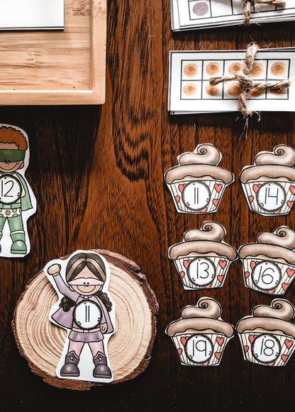 Montessori Teen Numbers  - subscription - montessorikiwi