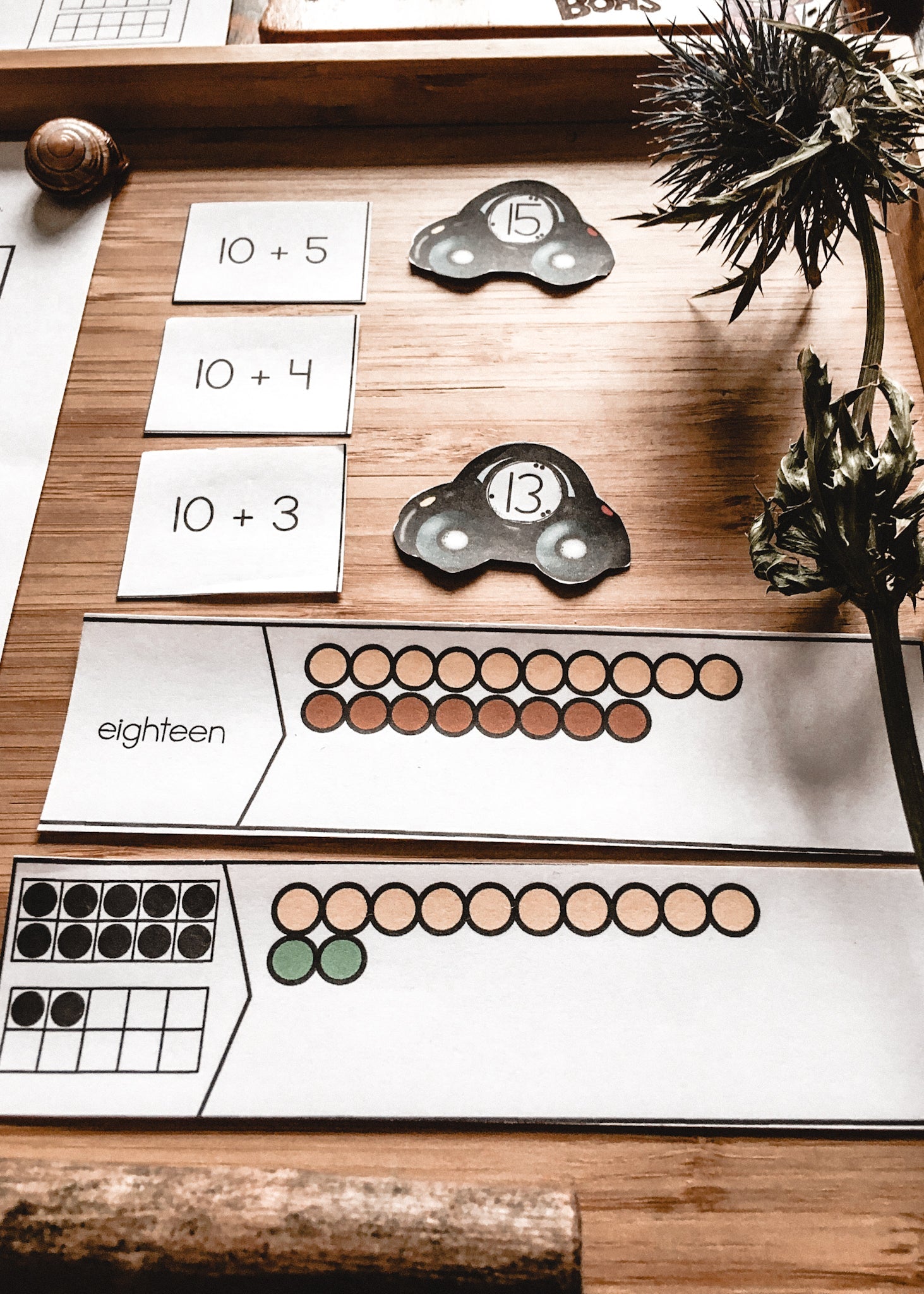 Montessori Teen Numbers  - subscription - montessorikiwi