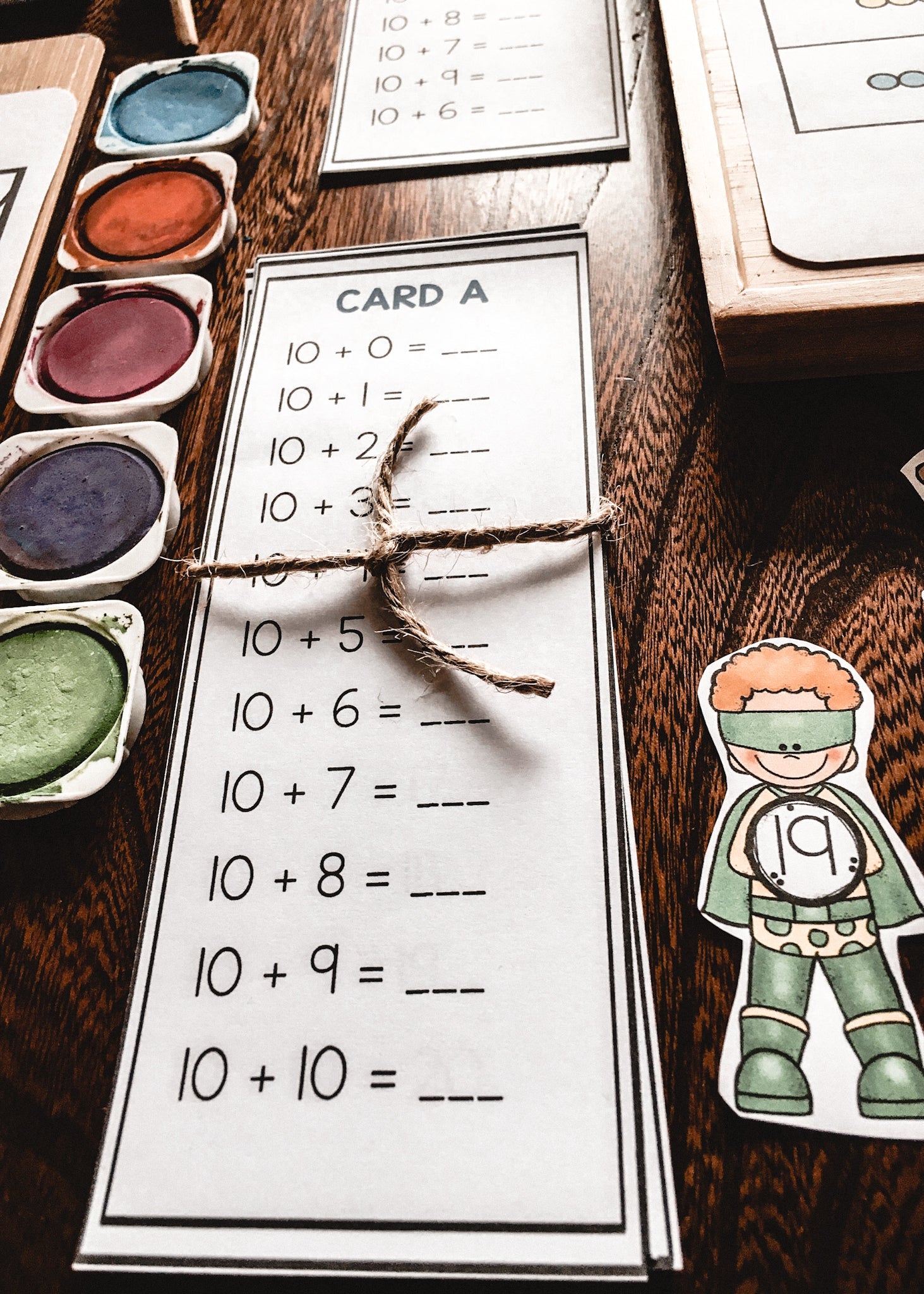 Montessori Teen Numbers  - subscription - montessorikiwi