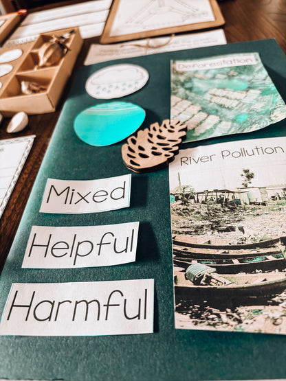 Montessori Spheres of the Earth Printable | Earth Systems & Cosmic Education  (cosmic)