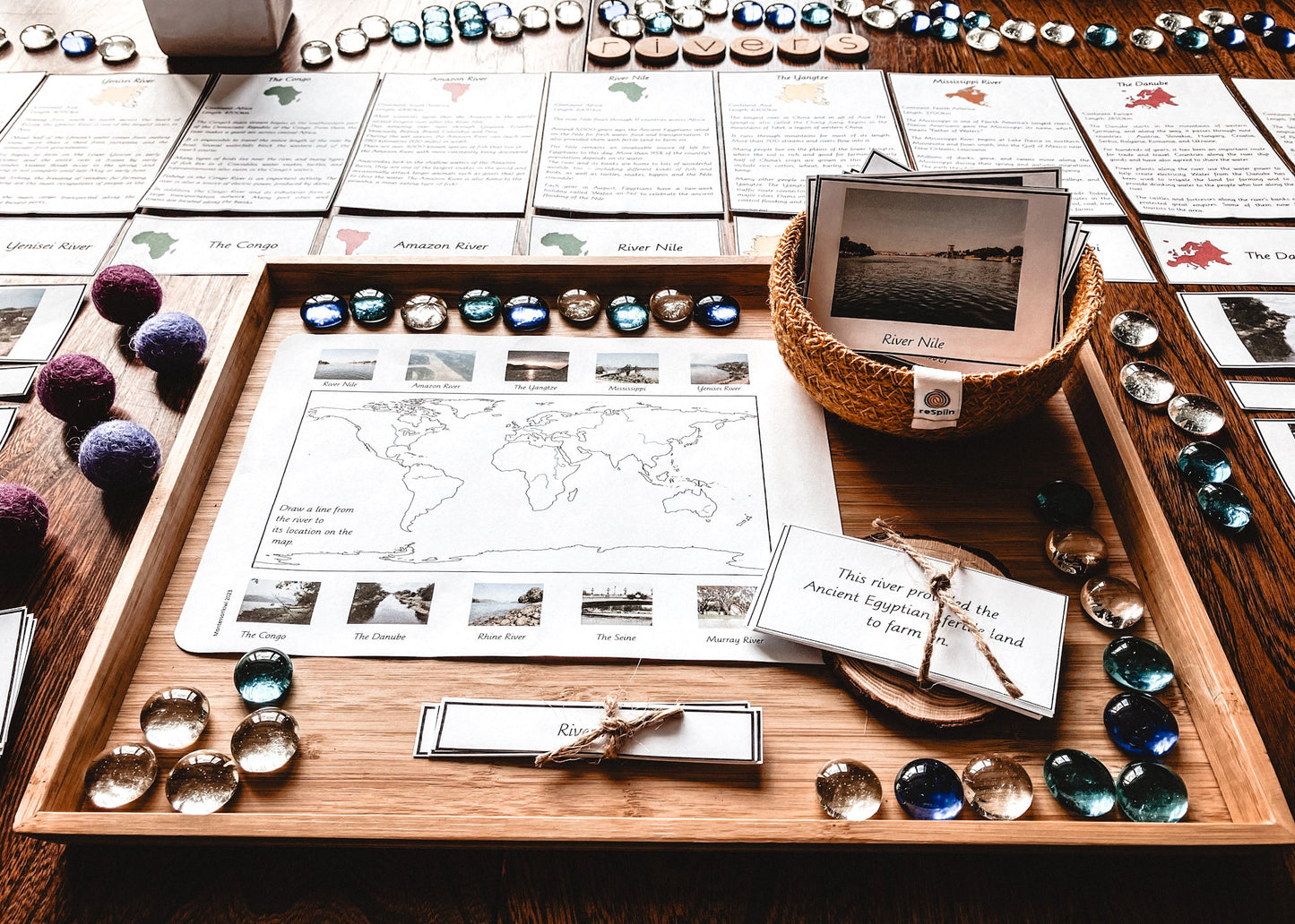 Rivers of the World - subscription - montessorikiwi