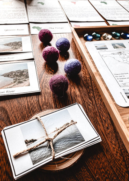 Rivers of the World - subscription - montessorikiwi