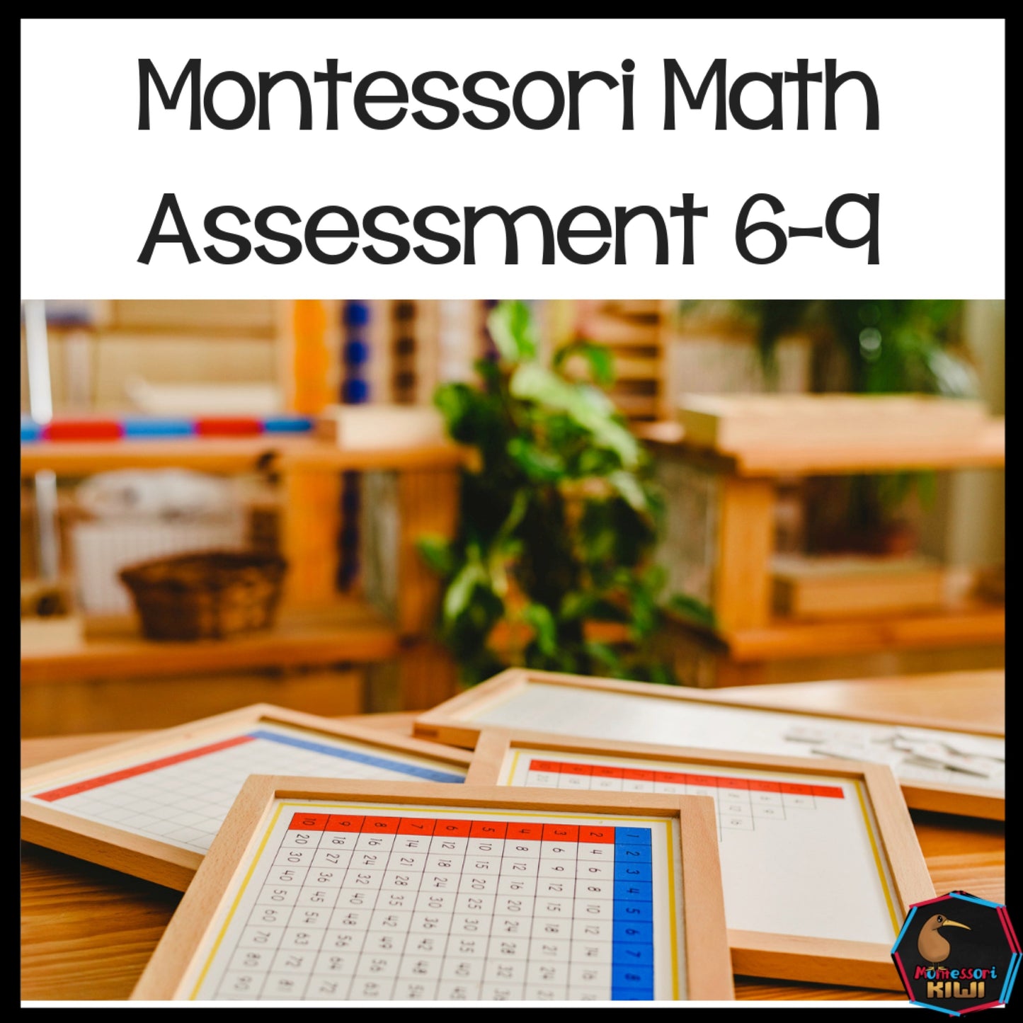 Montessori math assessment ages 6-9 - subscription - montessorikiwi