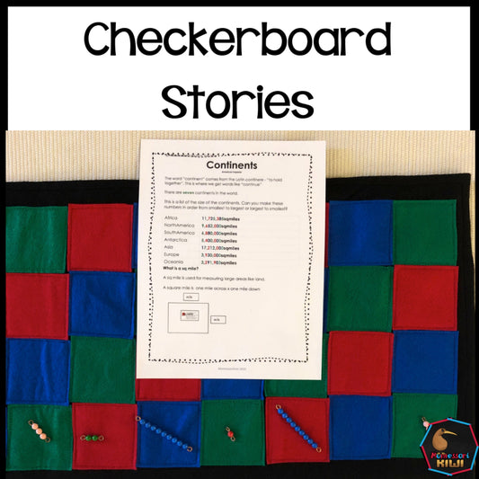 Checkerboard Stories - subscription - montessorikiwi