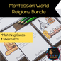World Religions & Philosophies Bundle | Montessori Cosmic Education & Culture Study