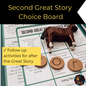 Second Great Story Choice Board | Montessori Cosmic Education Follow-Up Activities for Kids(cosmic)