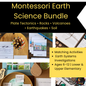 Montessori Earth Science Bundle | Plate Tectonics, Rocks, Volcanoes, Earthquakes & Soil