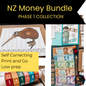 New Zealand Money Bundle Level 1 | NZ Coins, Notes & Financial Literacy Activities