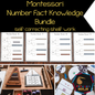 Montessori Number Facts Bundle | Addition, Subtraction, Multiplication & Division