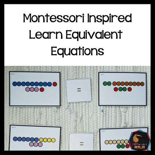 Montessori Inspired Balancing Equations - subscription - montessorikiwi