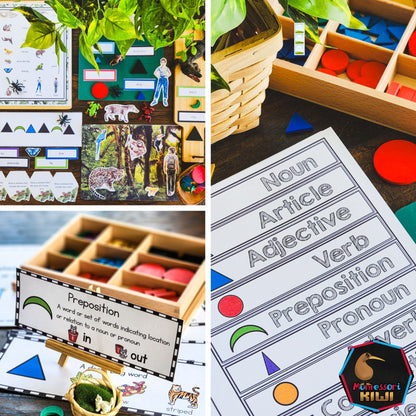Montessori Literacy and Grammar Bundle - montessorikiwi