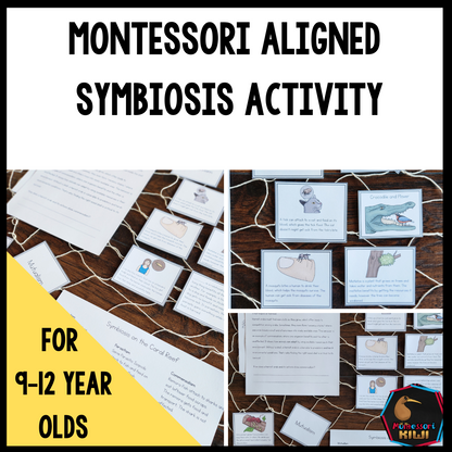 Montessori Aligned Symbiosis Activities for Upper Elementary