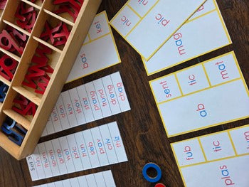 Modern Montessori Reading SOR Open and Closed Syllable Activities